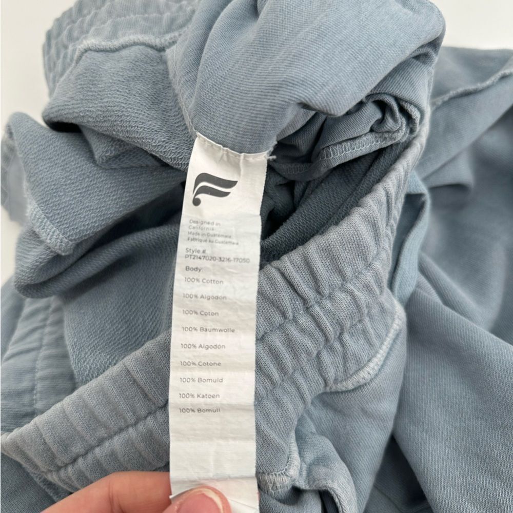 Fabletics Luxe Terry Jogger Raw Edge Size Large W… - image 8